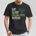 Opciones Tradingender Puertos Cubiertos Para Opciones Trader Cuello Camiseta unisex Regalos divertidos