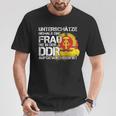 Ossi Women's Underschätze Niemal Ein Frau Aus Der Ddr Ostalgie T-Shirt Lustige Geschenke