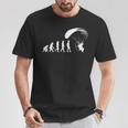 Parachute Paraglide Paramotor Evolution T-Shirt Lustige Geschenke