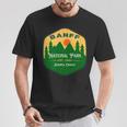 Parque Nacional Banff Alberta Canadá Est 1885 Camiseta unisex Regalos divertidos
