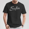 Personalizada Con El Nombre Nombre Sofia Camiseta unisex Regalos divertidos