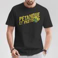 Petanque Et Pastis Boules Francese Petanque Fan Maglietta Regalos divertidos