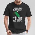 Pickleball Champion Talent Has Arrived Pickle Ball Women T-Shirt Unique Gifts