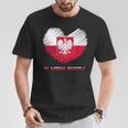 Poland In My Heart Polska T-Shirt Lustige Geschenke