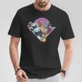 Pollo Japonés Gran Ola Kanagawa Japón Arteintage Camiseta unisex Regalos divertidos