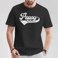 Poppy Vintage Retro Father's Day For Papa Grandpa T-Shirt Funny Gifts