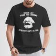 Quando Laita Ti Dà Limoni Distruggere Il Capitalismo Karl Marx Maglietta Regalos divertidos