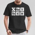 Radiologist Xray Tech Periodensystem Labor Geschenk T-Shirt Lustige Geschenke