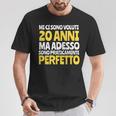 Regalo 20 Anni Maschio Compleanno Uomo Ragazzo Anno 2001 Maglietta Regalos divertidos