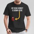 Regalos De Trasplante De Riñón Mis Nuevos Hombres Divertidos Camiseta unisex Regalos divertidos