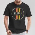 Retro Aurora Colorado T-Shirt Lustige Geschenke