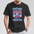 Retro Cassette 70S 80S Fancy Dress 80S 90S Festival T-Shirt Lustige Geschenke