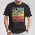 In Retro Colours T-Shirt Lustige Geschenke