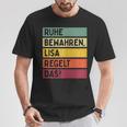 In Retro Colours T-Shirt Lustige Geschenke