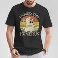 Retro I Found This Humerus Halloween Ghost Nurse Humorous T-shirt Unique Gifts