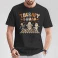 Retro Therapy Squad Slp Ot Pt Team Halloween Speech Physical T-Shirt Personalized Gifts