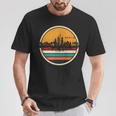 Retrointage Berlin Skyline Berlin City T-Shirt Lustige Geschenke