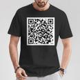 Rick Roll Qr T-Shirt Lustige Geschenke