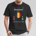 Romania Ruft Und Ich Muss Los Romania Flag T-Shirt Lustige Geschenke