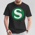 S Linie Zug T-Shirt Lustige Geschenke