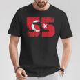 Samsun 55 Memleket Turkey Flag Idea T-Shirt Lustige Geschenke