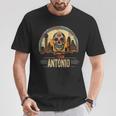 San Antonio Sugar Skull Cinco De Mayo Fiesta Matching T-Shirt Personalized Gifts