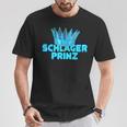 Schlagerprinz Schlager Prince Hammer Music T-Shirt Lustige Geschenke