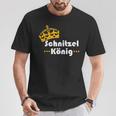 Schnitzelkönig Schnitzel Lovers T-Shirt Lustige Geschenke