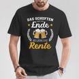 Schuften Hat Eine Ende Es Lebe Rente Für Rentner Ruhestand T-Shirt Lustige Geschenke