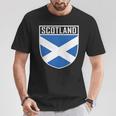 Scotland Flag Scottish Flag Football Fan T-Shirt Lustige Geschenke