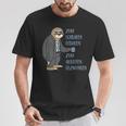 Sloth Saying Zum Schlafgeboren Zum Arbeiten Gezwungen T-Shirt Lustige Geschenke