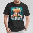 Soon To Be Grandpa Again Promoted To Grandpa Again 2024 T-Shirt Unique Gifts