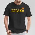 Spain For Children Spanish Flag Red España Blue T-Shirt Lustige Geschenke