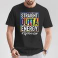 Special Education Teacher Straight Outta Energy Teacher Life T-Shirt Personalized Gifts