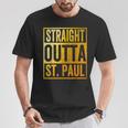 Straight Outta St Paul Saint Paul Minnesota T-Shirt Unique Gifts