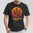 Suculentas Jardin Jardinero Flora Desierto Cactus Camiseta unisex Regalos divertidos