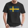 Sweden Flag Women's Children's Sweden T-Shirt Lustige Geschenke