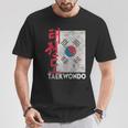 Taekwondo Camicia Taekwondo Bandiera Coreana Maglietta Regalos divertidos