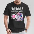 Tataa Und Schon Wieder 29 Einhorn Middle Finger T-Shirt Lustige Geschenke