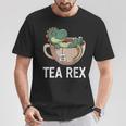 Tea Rex T-Rex Dinosaur Tyrannosaurus T-Shirt Lustige Geschenke