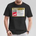 Test Winnerery Good Sauftalent Malle T-Shirt Lustige Geschenke