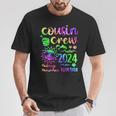 Tie Dye Cousin Crew 2024 Summer Vacation Beach Family Match T-Shirt Unique Gifts