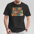 History Teacheribes Retro 1Er Día De Escuela Maestro Genial Camiseta unisex Regalos divertidos