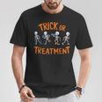 Trick Or Treatment Pt Physical Therapy Therapist Halloween T-Shirt Personalized Gifts