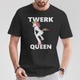 Twerk Queen Twerking Unicorn Dance Maglietta Regalos divertidos