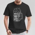 Und Plötzlich War Icholl Saufen Sauftour Biertrinker German T-Shirt Lustige Geschenke