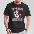 Unicorn Schlank Würde Ich Dich Nur Unnötig Geil Machen T-Shirt Lustige Geschenke