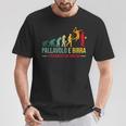 Uomo Pallavolo E Birra Divertenteolleyball Giocatori Evolution Maglietta Regalos divertidos
