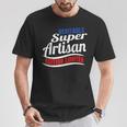 Véritable Super Artisan Homme Humour Artisanat T-Shirt Cadeaux drôles