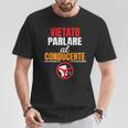 Vietato Parlare Al Conducente Autista Autobus Maglietta Regalos divertidos